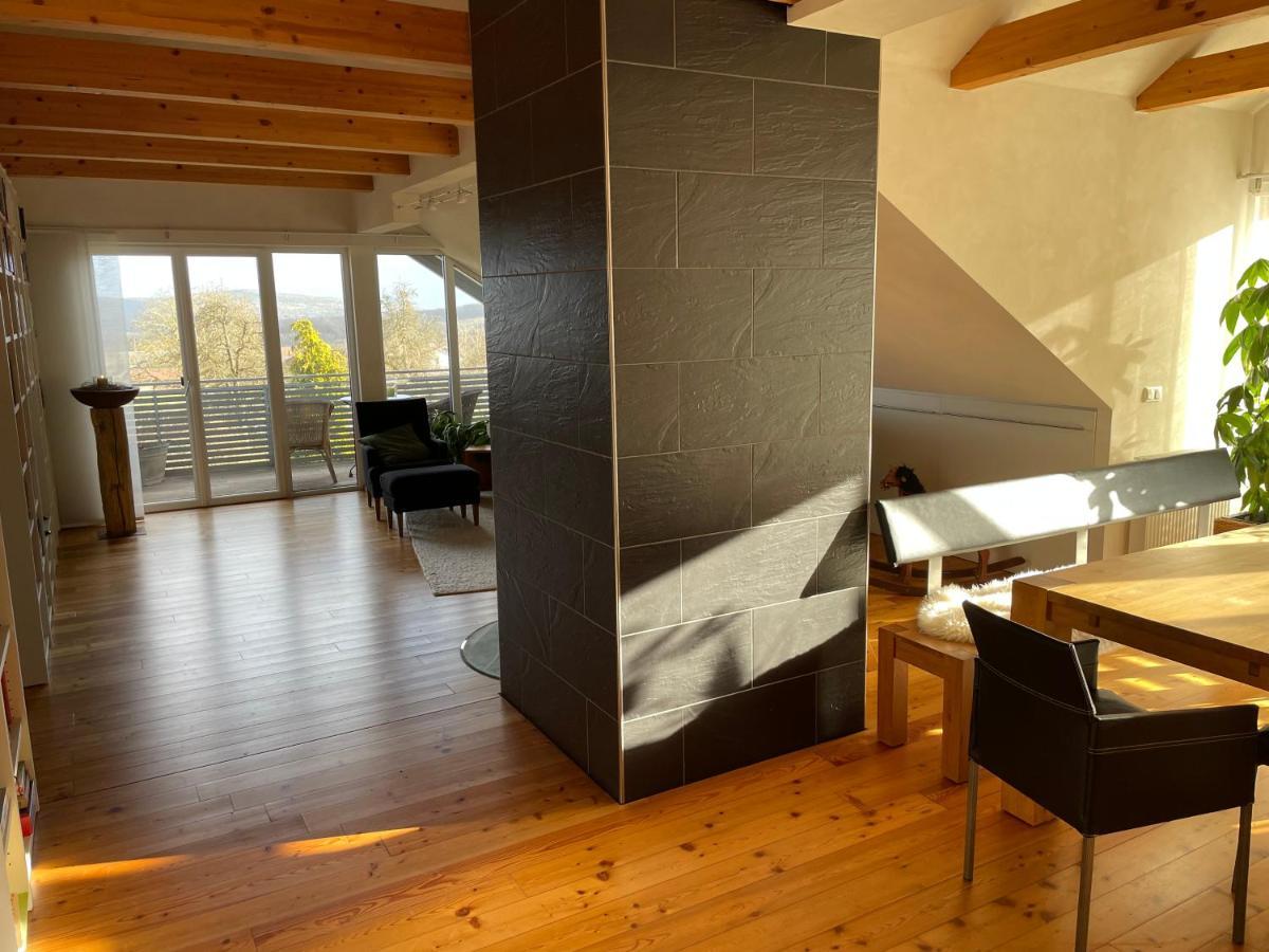 Ferienwohnung Nussbaum-Nest Hausen  Bagian luar foto