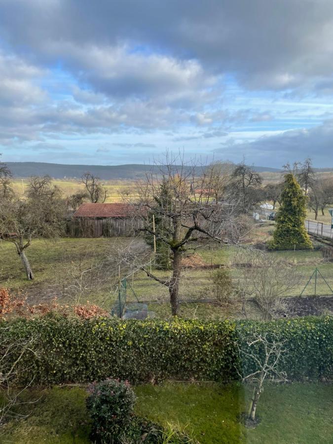 Ferienwohnung Nussbaum-Nest Hausen  Bagian luar foto